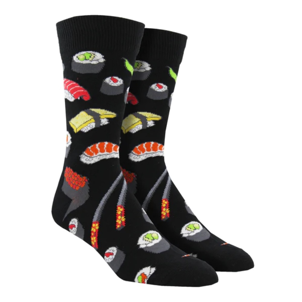 Socksmith Women’s Novelty Crew Cut "Sushi" Socks